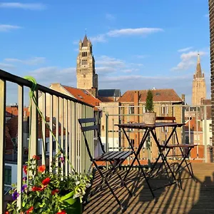 Appartement Cosy Penthouse In The Heart Of Bruges, Bruges